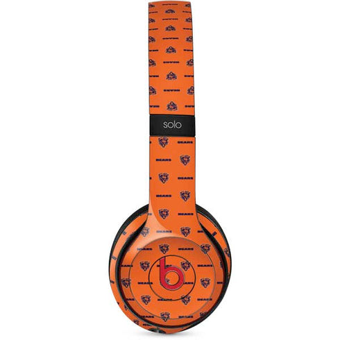 NFL Chicago Bears Blitz Series Beats Solo 3 Wireless Skin